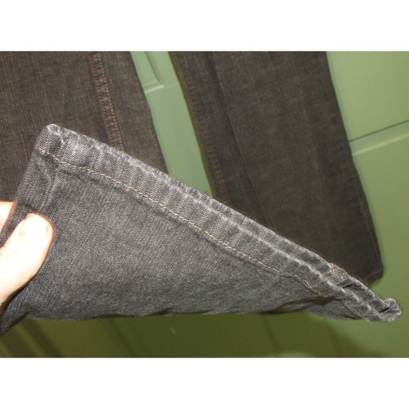 Coldwater Creek Women's Black Mid-Rise Boot Cut Denim Jeans Size 6 - Picture 3 of 8